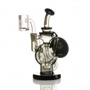 OPG - Mini Rig Series - 6" Curvalicious Recycler W/ Banger Mini Rig [SK-R04]